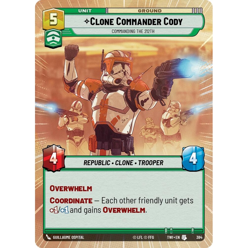 Clone Commander Cody – Commanding the 212th (Hyperspace) (384) [Twilight of the Republic]