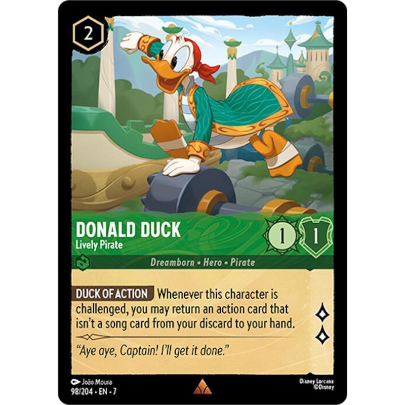 Donald Duck – Lively Pirate (98/204) [Archazia’s Island]