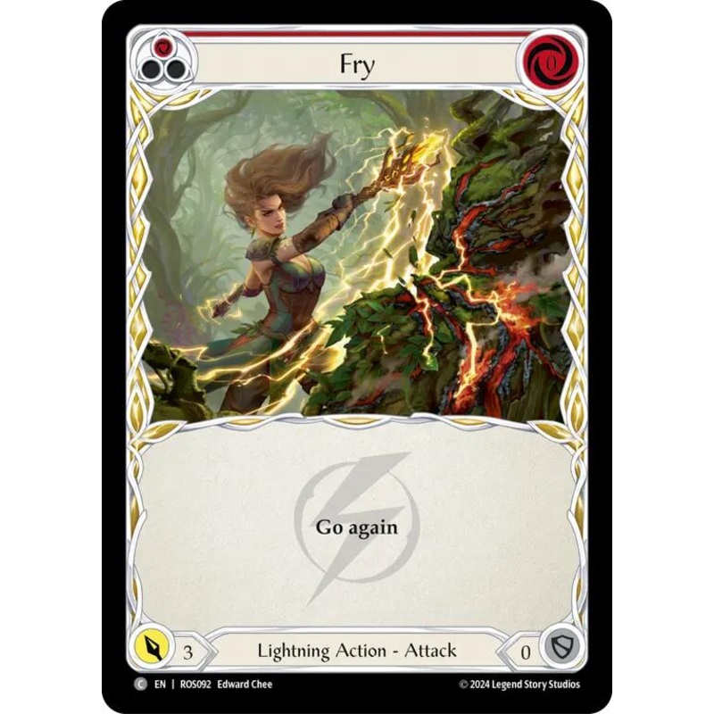 Fry (Red) [ROS092] (Rosetta)  Rainbow Foil