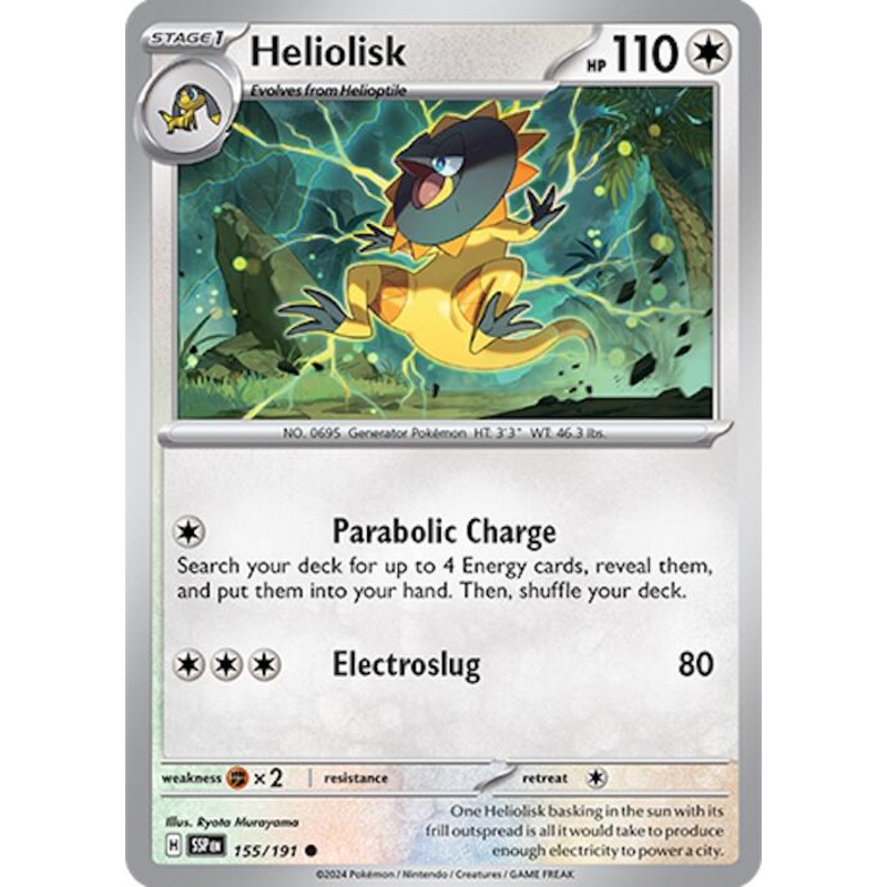 Heliolisk (155/191) [Scarlet & Violet: Surging Sparks]