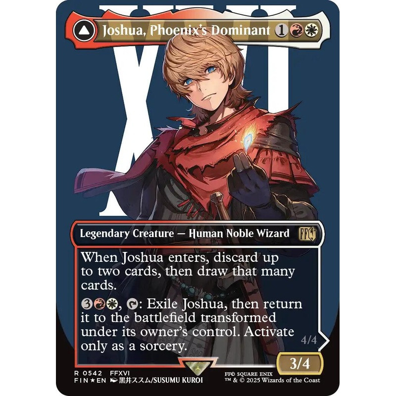 Joshua, Phoenix’s Dominant (Surge Foil) [FINAL FANTASY]