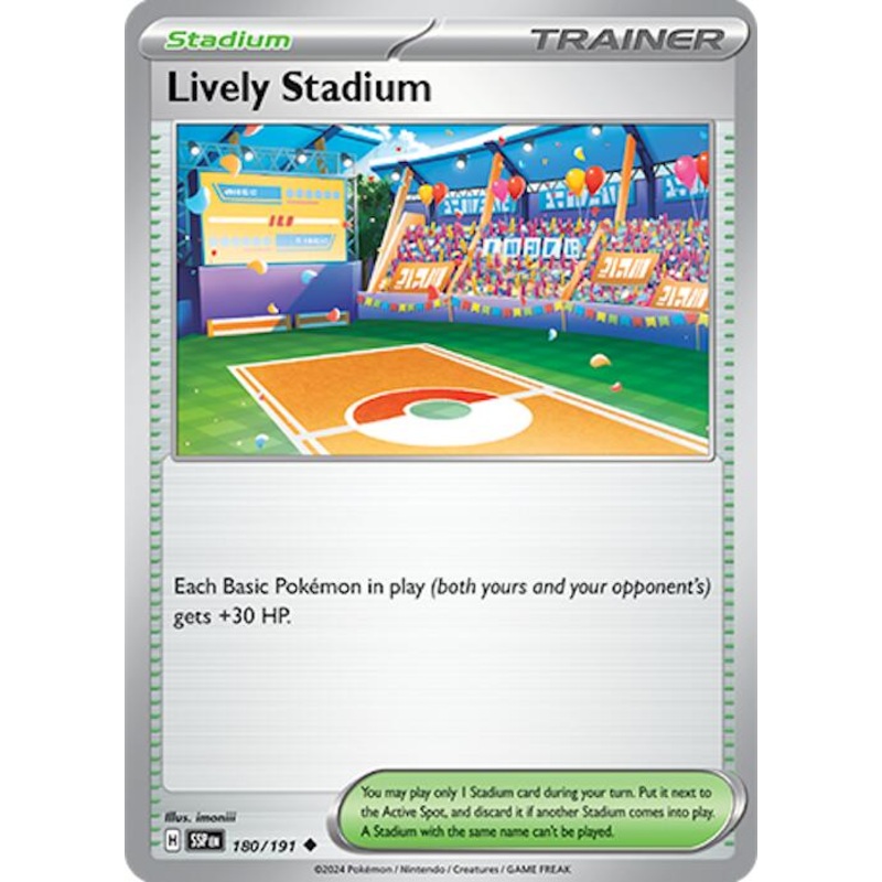 Lively Stadium (180/191) [Scarlet & Violet: Surging Sparks]