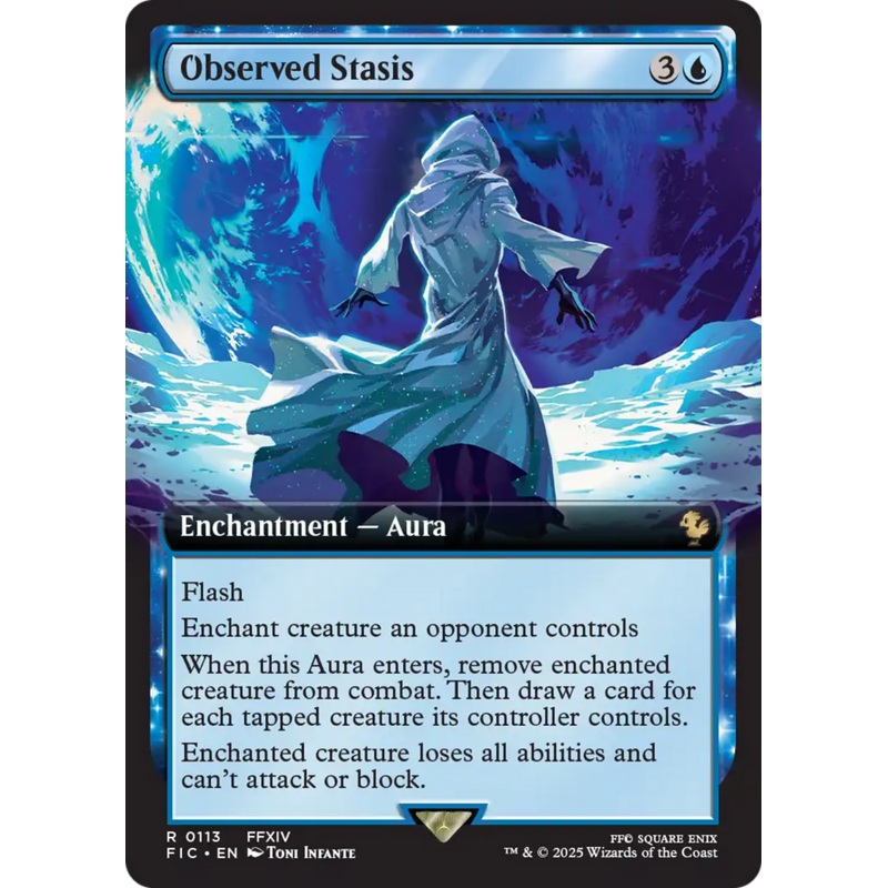 Observed Stasis (Extended Art) [FINAL FANTASY Commander]