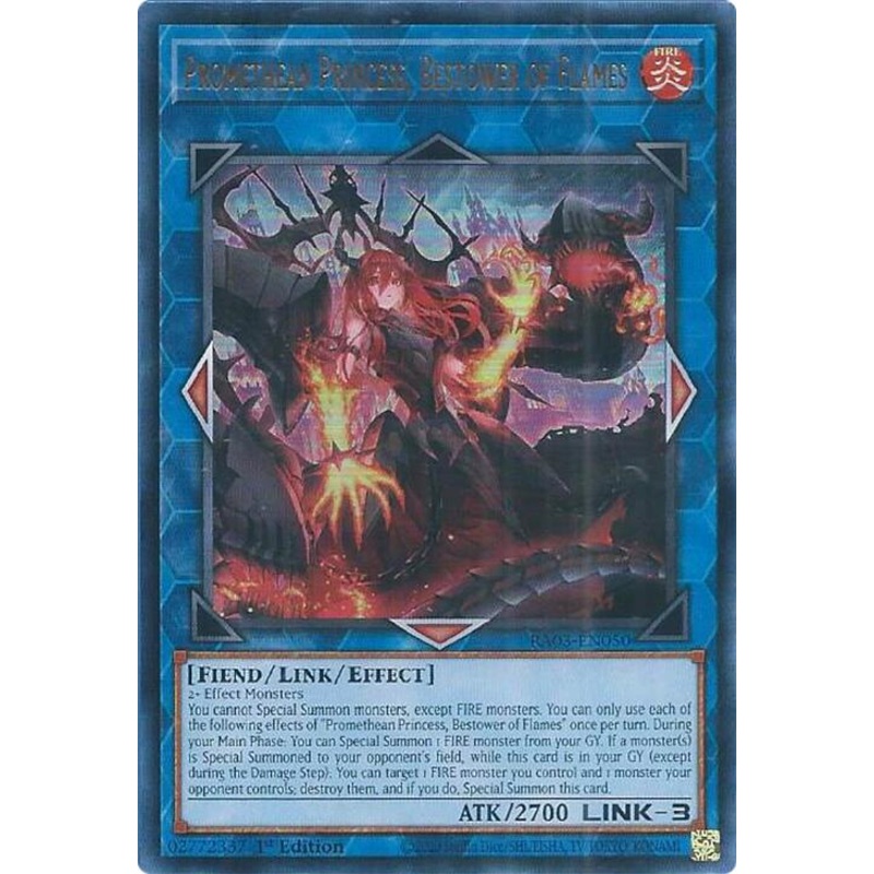 Promethean Princess, Bestower of Flames (UR) [RA03-EN050] Ultra Rare