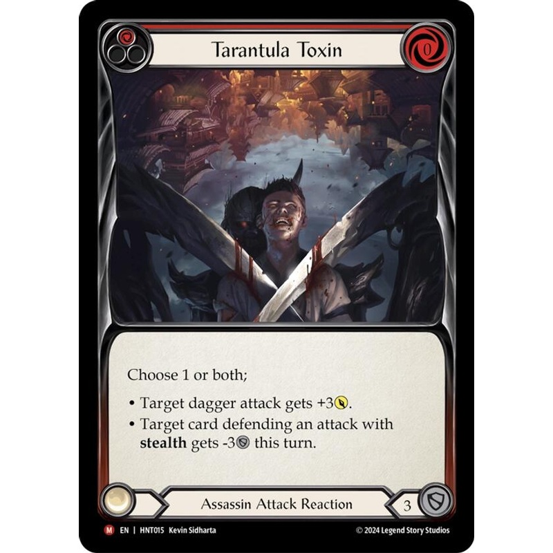 Tarantula Toxin [HNT015] (The Hunted)  Rainbow Foil
