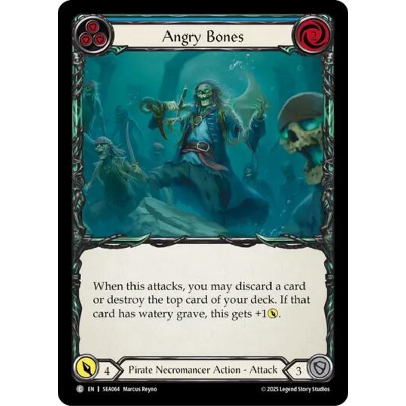 Angry Bones (Blue) [SEA064] (High Seas)