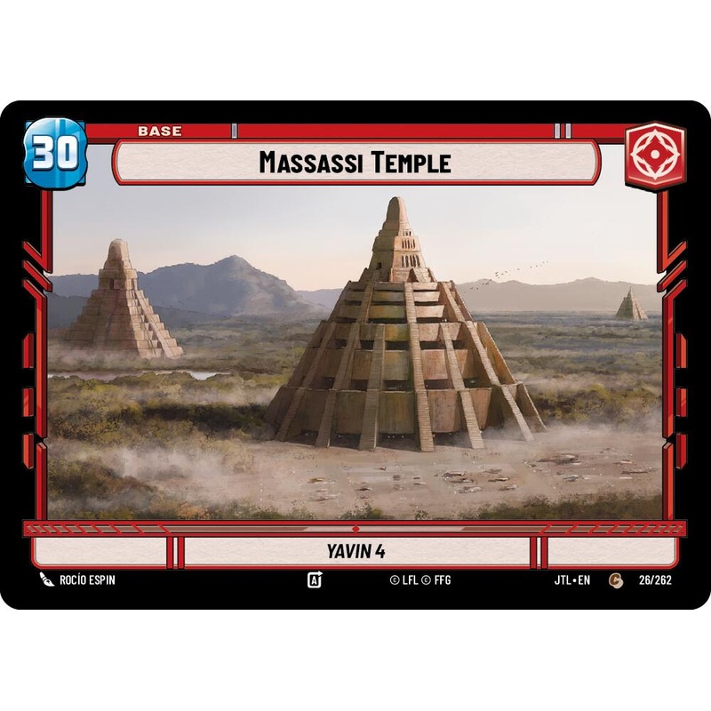 Massassi Temple // X-Wing (026/262 // T02/T04) (026/262 // T02/T04) [Jump to Lightspeed]