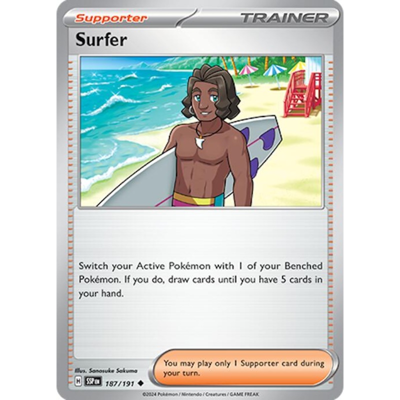 Surfer (187/191) [Scarlet & Violet: Surging Sparks]