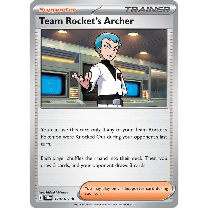 Team Rocket’s Archer (170/182) [Scarlet & Violet: Destined Rivals]