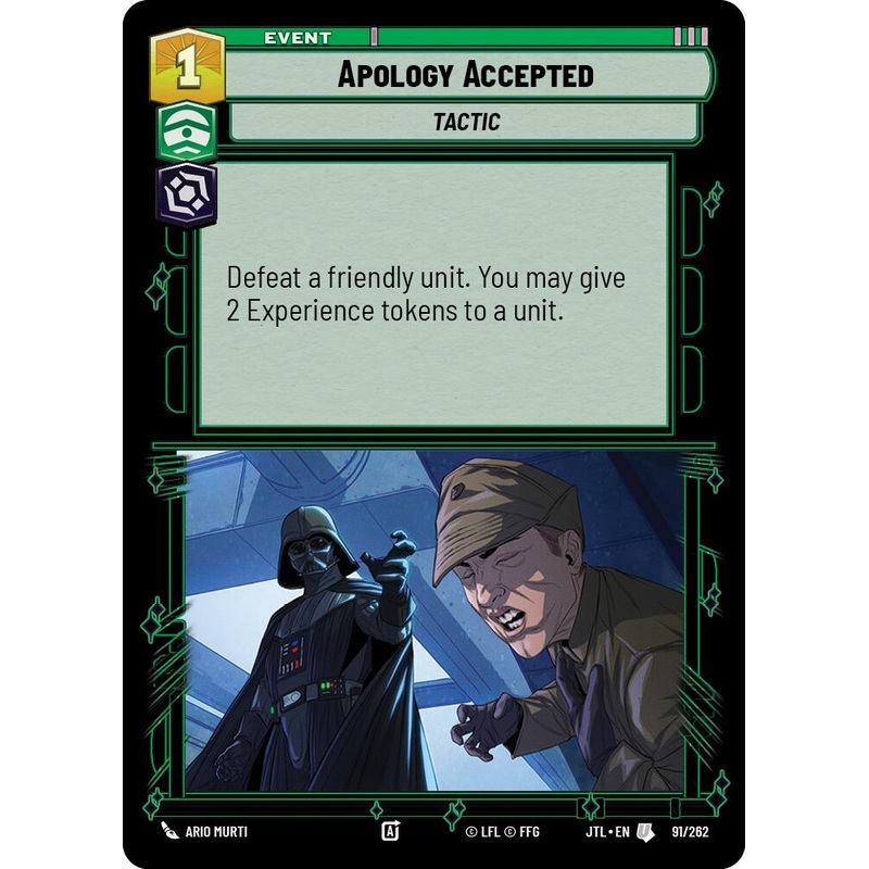Apology Accepted (091/262) (091/262) [Jump to Lightspeed]