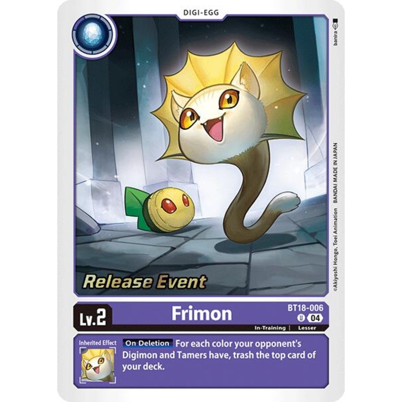 Frimon [BT18-006] [Release Special Booster Ver.2.0 Promos]