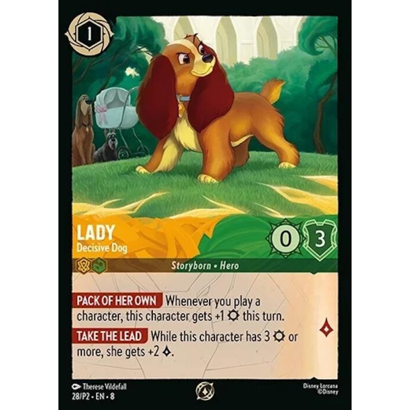 Lady – Decisive Dog (28/P2) [Promo Cards]