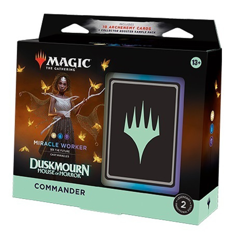 Magic The Gathering: Duskmourn – House of Horror – Miracle Worker Commander Deck