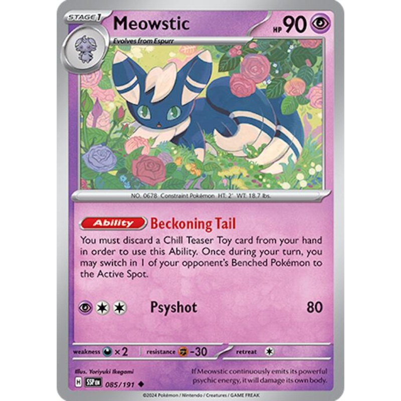 Meowstic (085/191) [Scarlet & Violet: Surging Sparks]
