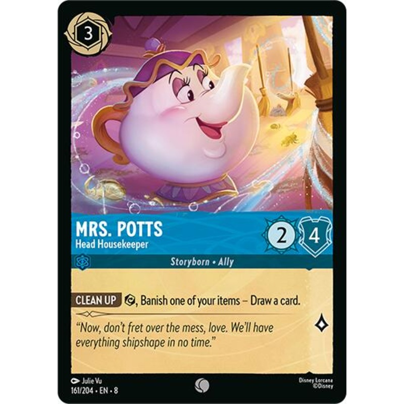 Mrs.Potts – Head Housekeeper (161/204) [Reign of Jafar]