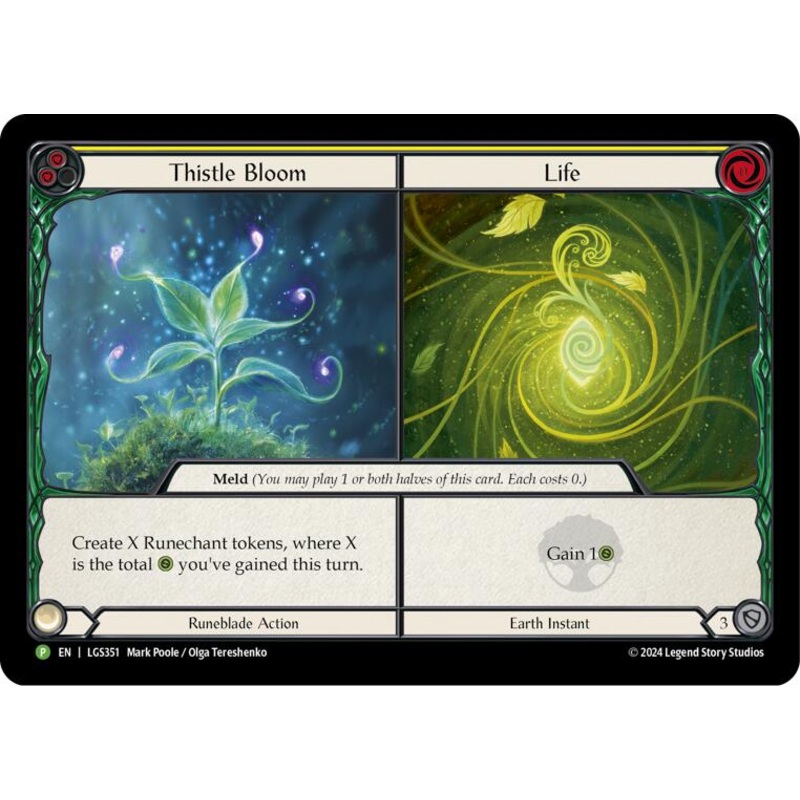 Thistle Bloom // Life [LGS351] (Promo)  Cold Foil