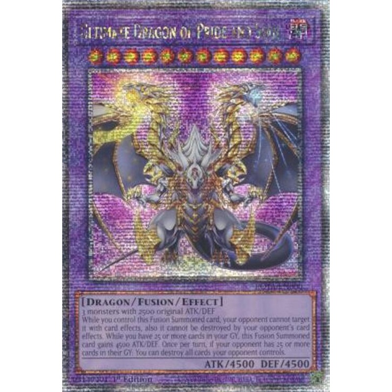 Ultimate Dragon of Pride and Soul [ROTA-EN000] Quarter Century Secret Rare