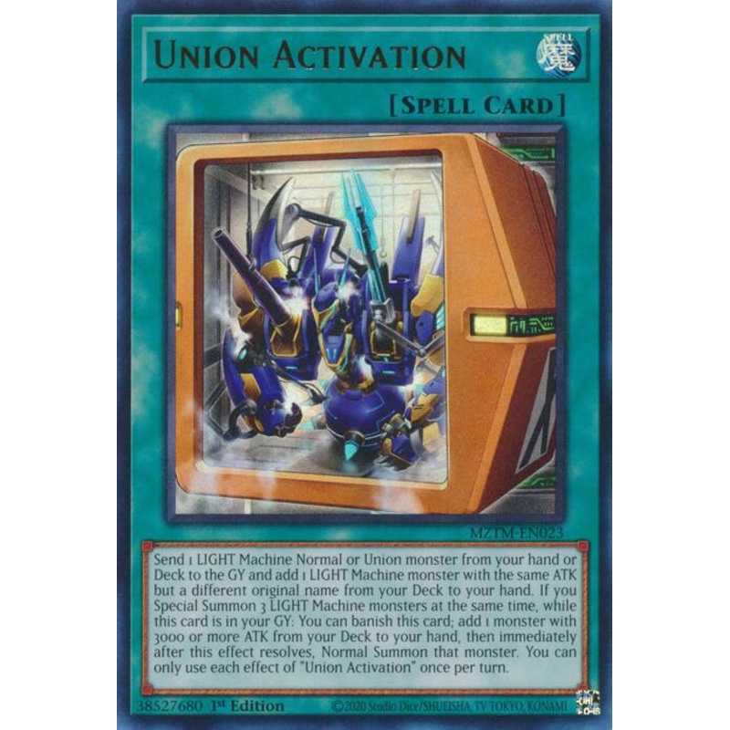 Union Activation [MZTM-EN023] Ultra Rare