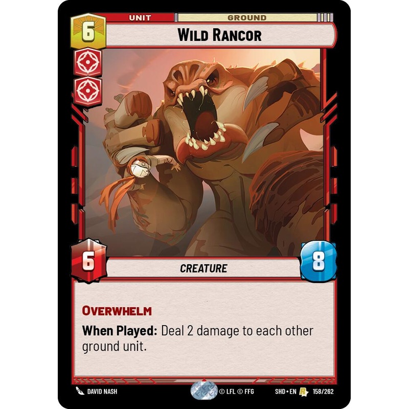 Wild Rancor (158/262) [Shadows of the Galaxy]