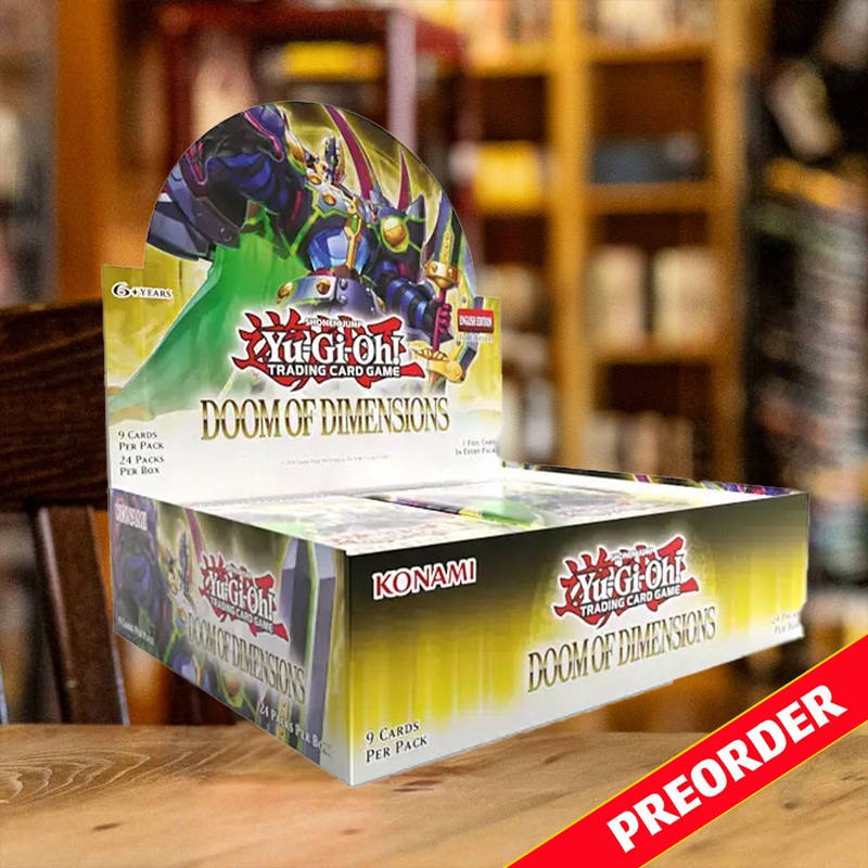 Yu-Gi-Oh! Doom of Dimensions – Booster Box *Preorder*
