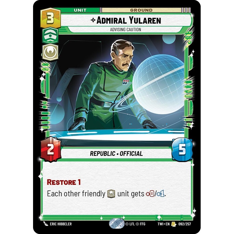 Admiral Yularen (092/257) [Twilight of the Republic]