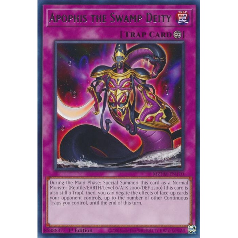 Apophis the Swamp Deity [MZTM-EN110] Rare