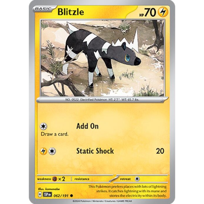 Blitzle (062/191) [Scarlet & Violet: Surging Sparks]