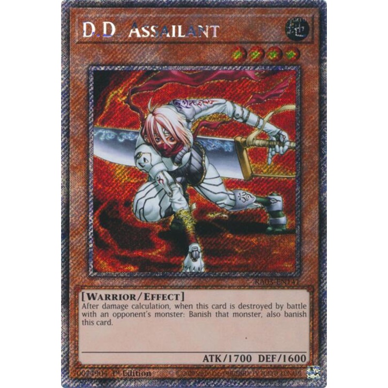 D.D. Assailant (Platinum Secret Rare) [RA03-EN141] Platinum Secret Rare