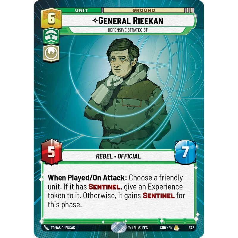 General Rieekan – Defensive Strategist (Hyperspace) (372) [Shadows of the Galaxy]