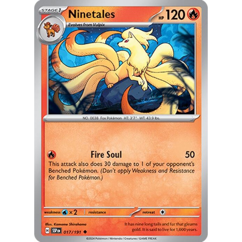 Ninetales (017/191) [Scarlet & Violet: Surging Sparks]