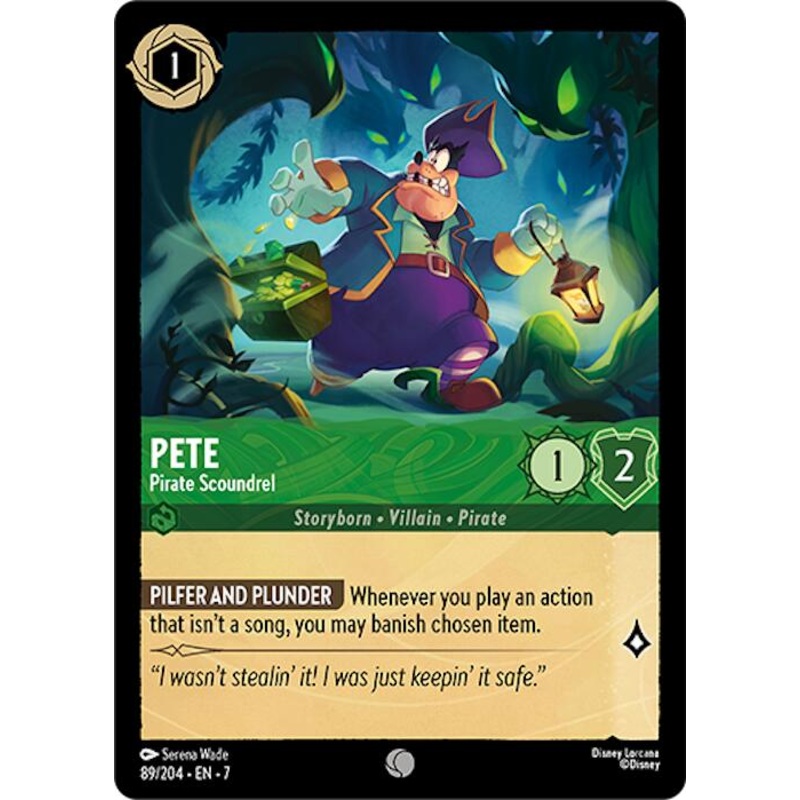 Pete – Pirate Scoundrel (89/204) [Archazia’s Island]