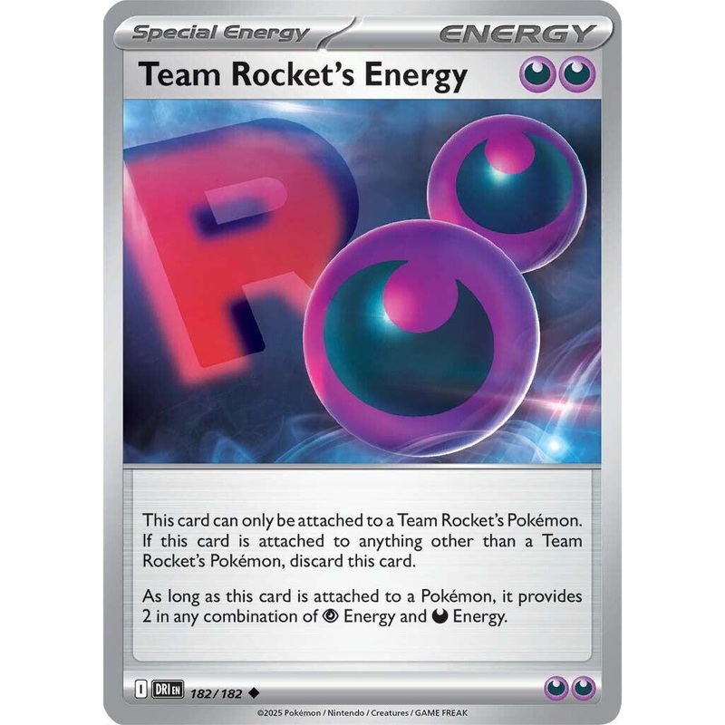 Team Rocket’s Energy (182/182) [Scarlet & Violet: Destined Rivals]
