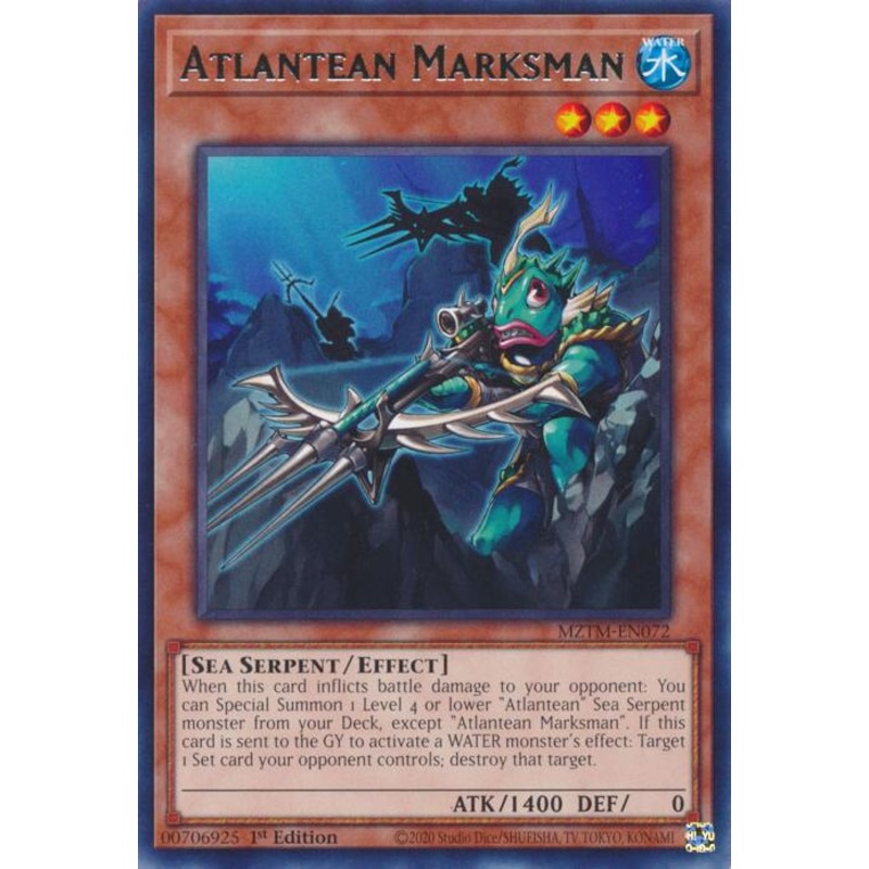 Atlantean Marksman [MZTM-EN072] Rare