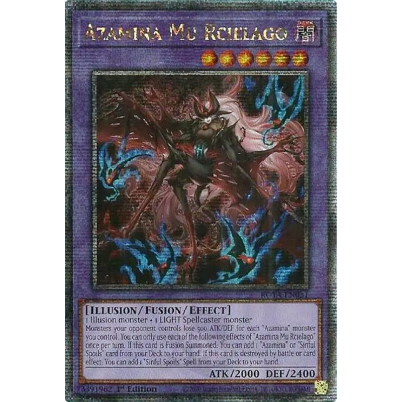 Azamina Mu Rcielago (Quarter Century Secret Rare) [ROTA-EN031] Quarter Century Secret Rare