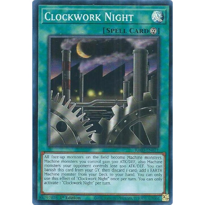 Clockwork Night [RA03-EN071] Super Rare