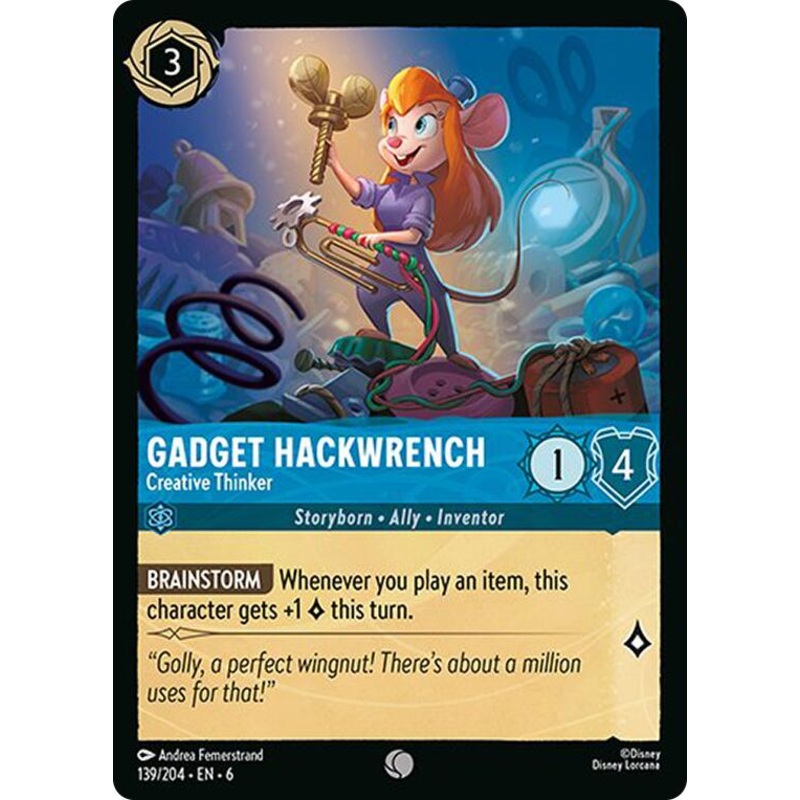 Gadget Hackwrench – Creative Thinker (139/204) [Azurite Sea]
