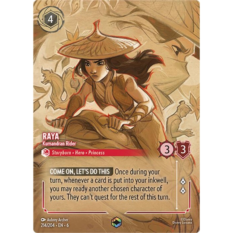 Raya – Kumandran Rider (Enchanted) (214/204) [Azurite Sea]