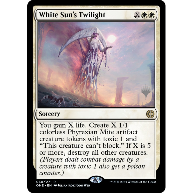 White Sun’s Twilight (Promo Pack) [Phyrexia: All Will Be One Promos]