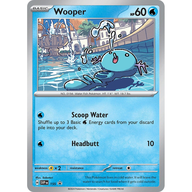 Wooper (155) [Scarlet & Violet: Black Star Promos]