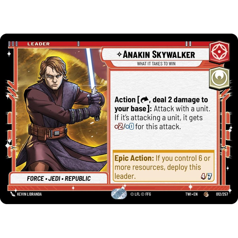 Anakin Skywalker – What it Takes to Win (012/257) [Twilight of the Republic]