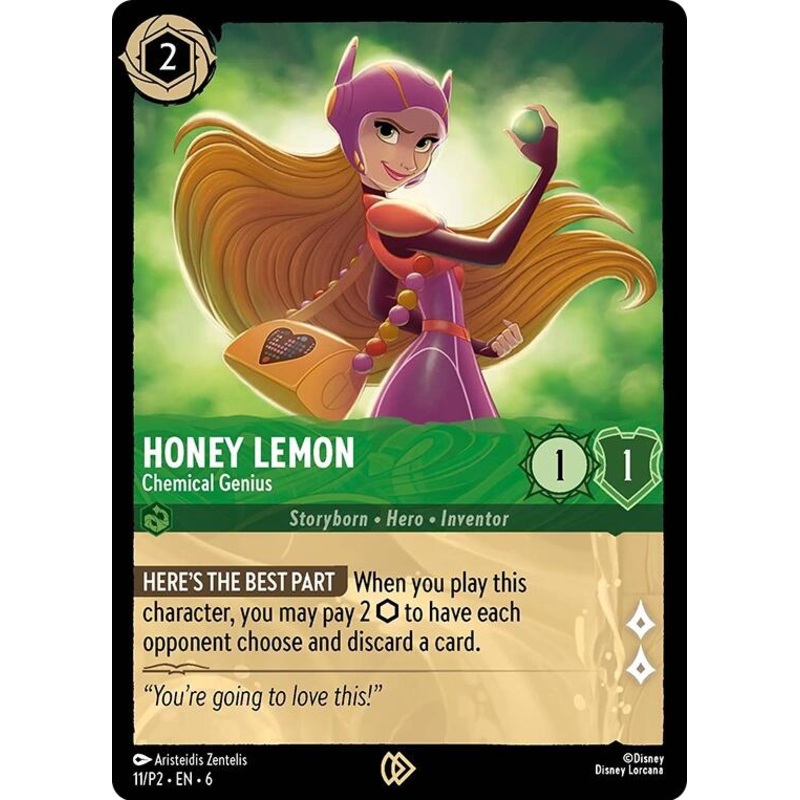 Honey Lemon – Chemical Genius (11/P2) [Promo Cards]
