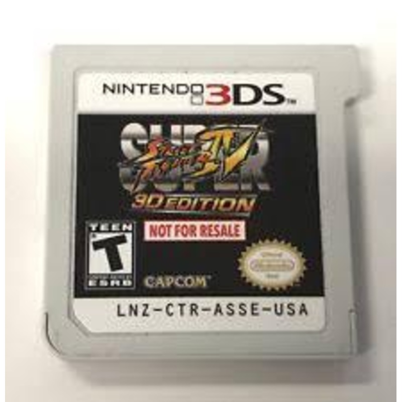 Super Street Fighter IV 3D Edition [Not for Resale] – Nintendo 3DS