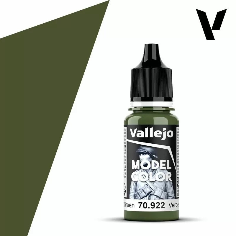 Vallejo – Model Colour – Uniform Green (Single Bottle 18ml)