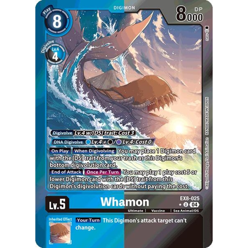 Whamon [EX8-025] (Limited Foil) [Chain of Liberation]