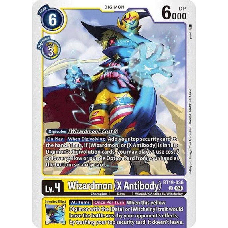 Wizardmon [BT19-036] (X Antibody) [Release Special Booster Ver.2.0]