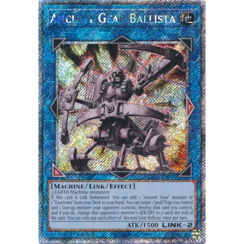 Ancient Gear Ballista (Platinum Secret Rare) [RA03-EN046] Platinum Secret Rare