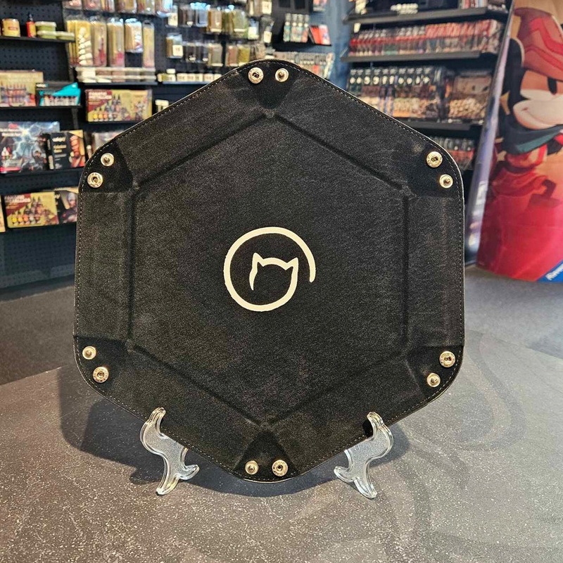 Bea Games Hexagon Dice Tray  – Black