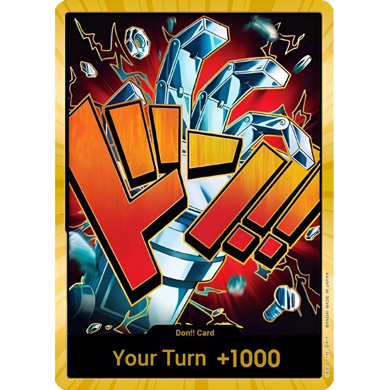 DON!! Card (Eustass “Captain” Kid) (Gold) [Premium Booster -The Best-]