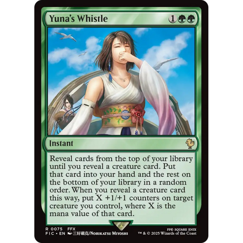 Yuna’s Whistle [FINAL FANTASY Commander]