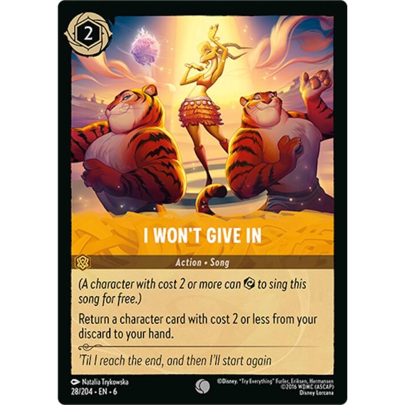 I Won’t Give In (28/204) [Azurite Sea]
